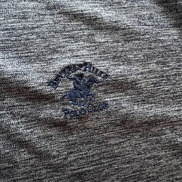 Beverly Hills Polo Club Mens T-Shirt gray short sleeve casual sport plus size 3X - Picture 15 of 16